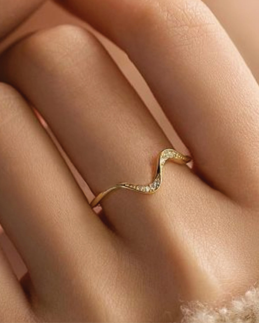 Micro Pave Zircon Ring