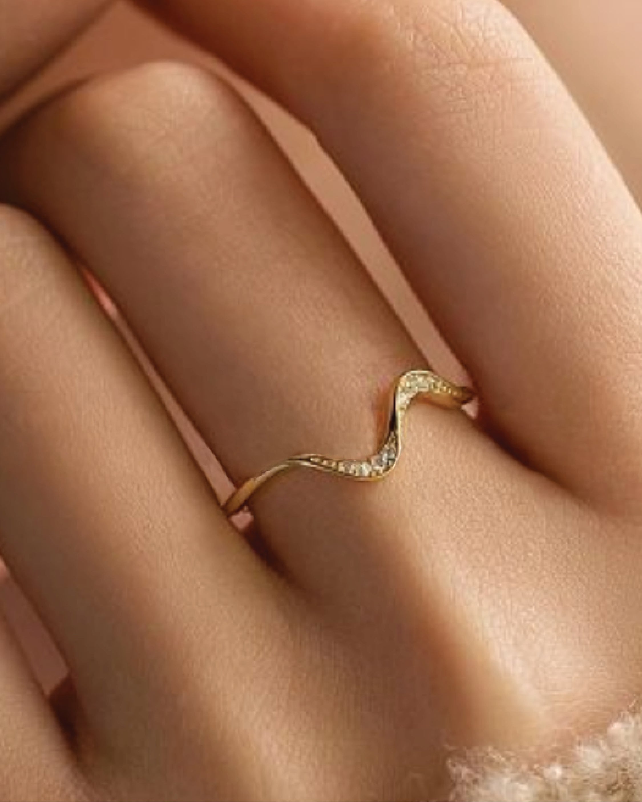 Micro Pave Zircon Ring