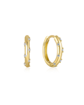 Crystal Zircon Hoop Earrings