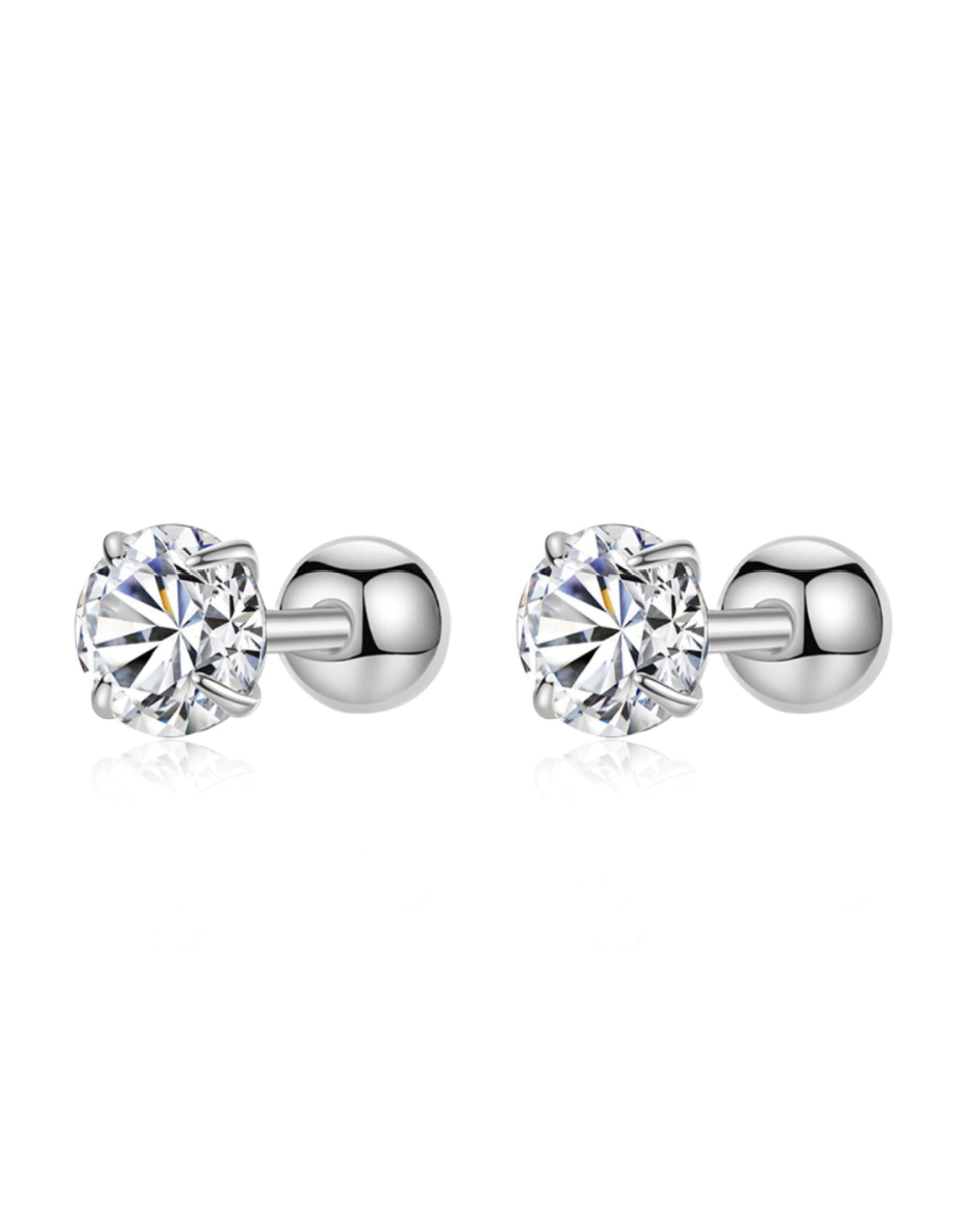 6MM Zircon Stud