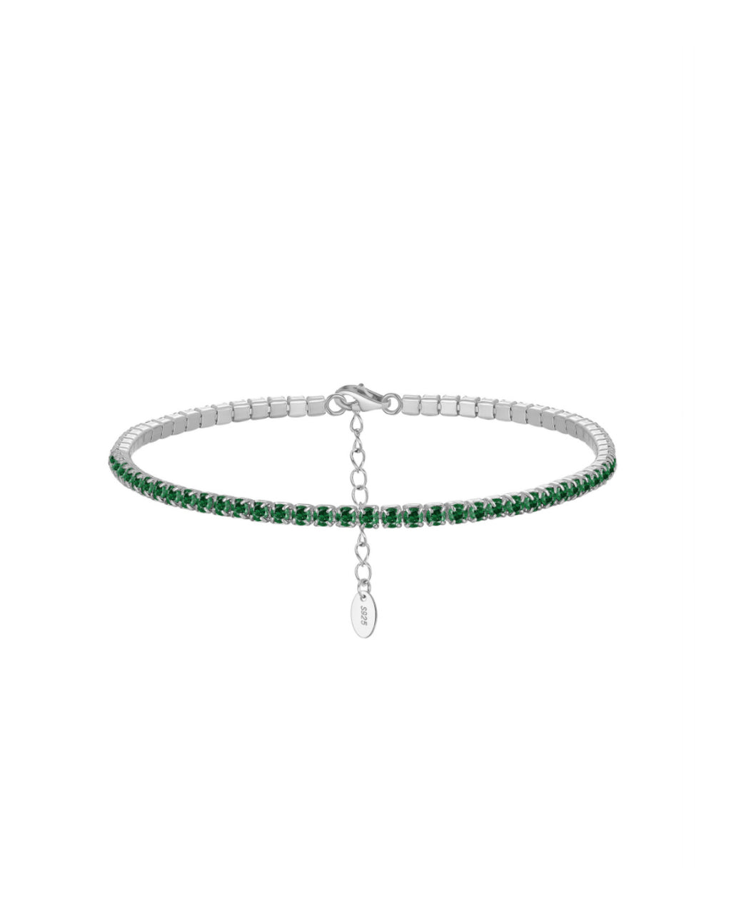 2MM Zircon Adjustable Bracelet