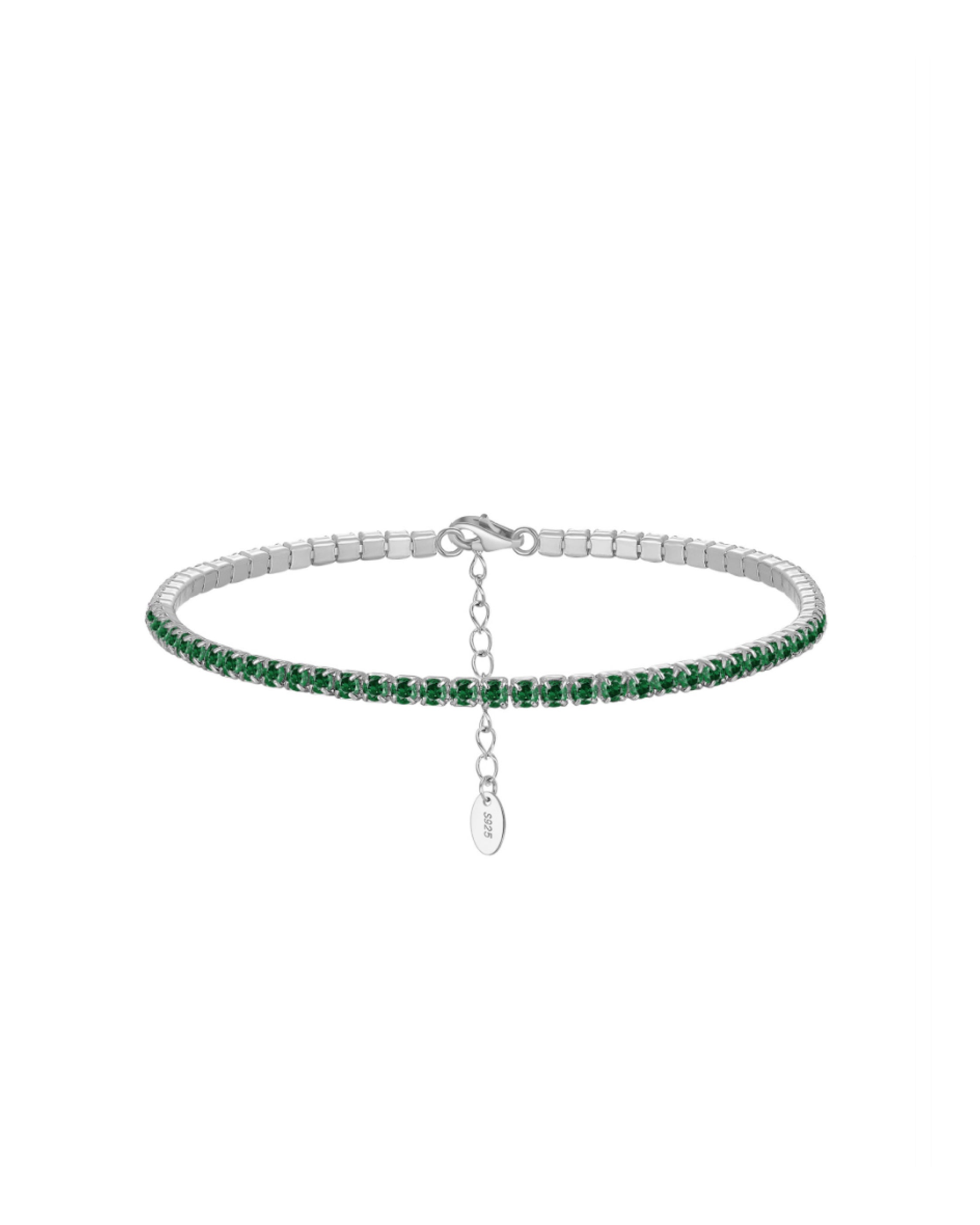 2MM Zircon Adjustable Bracelet