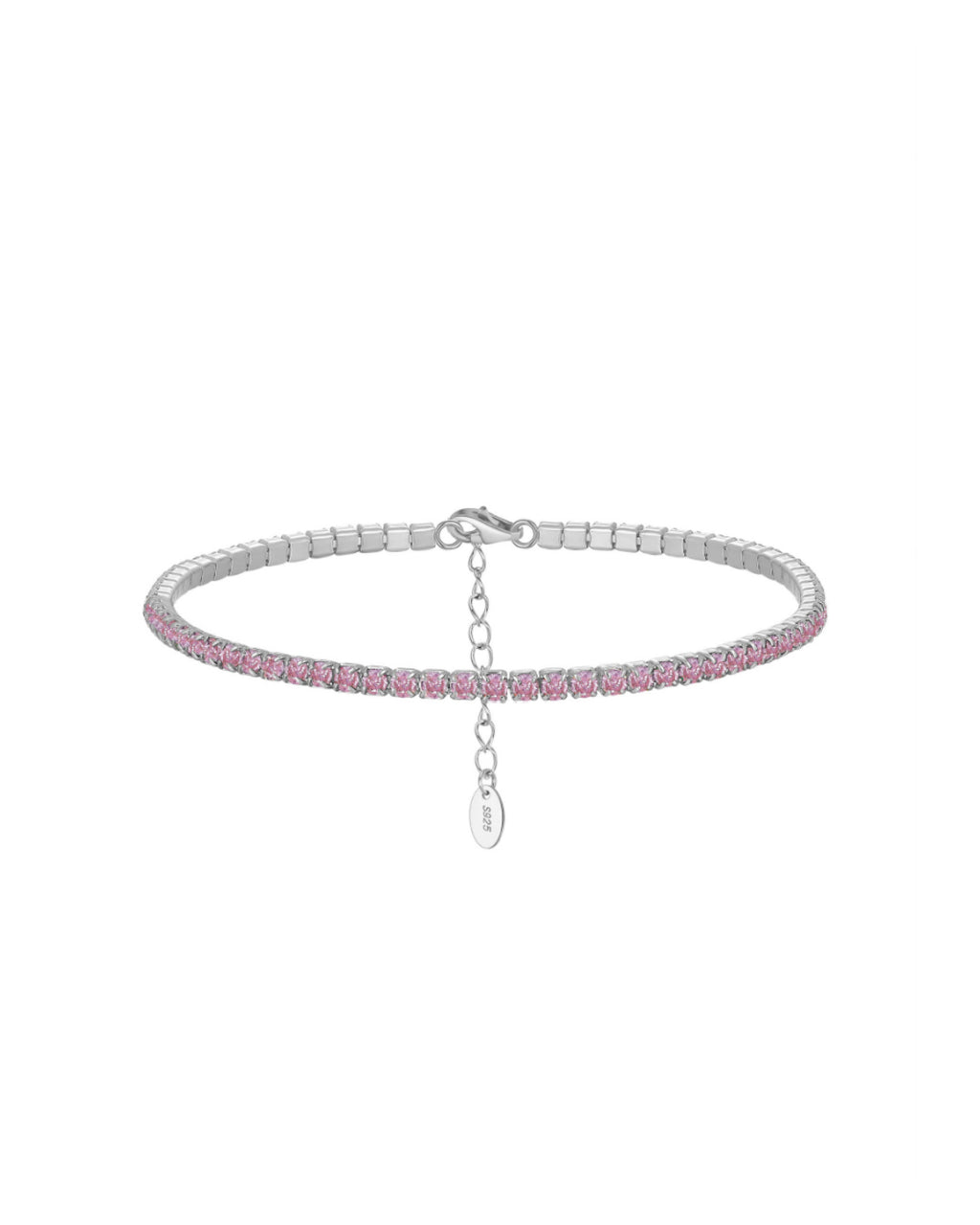 2MM Zircon Adjustable Bracelet