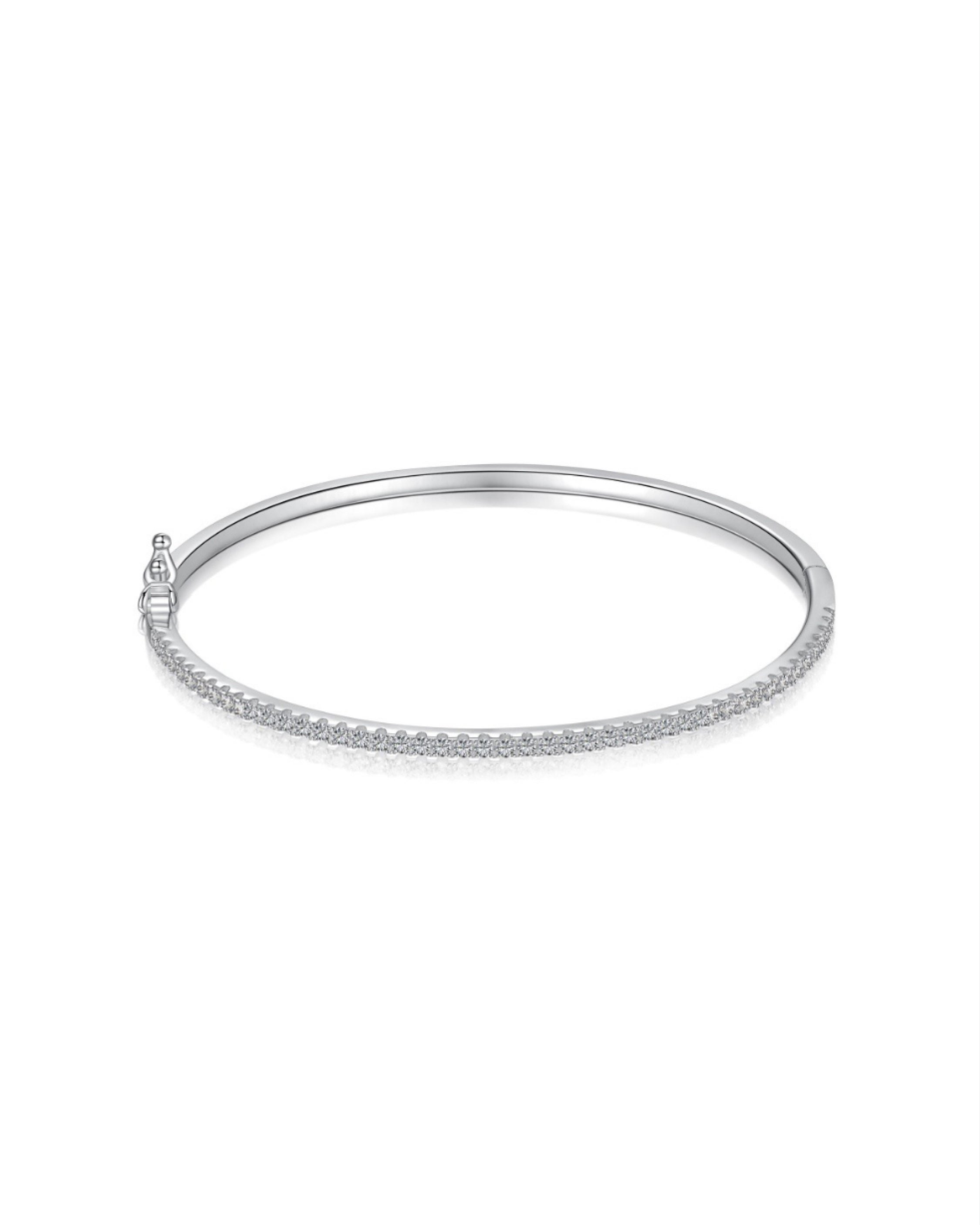 Elegant Zircon Bangle