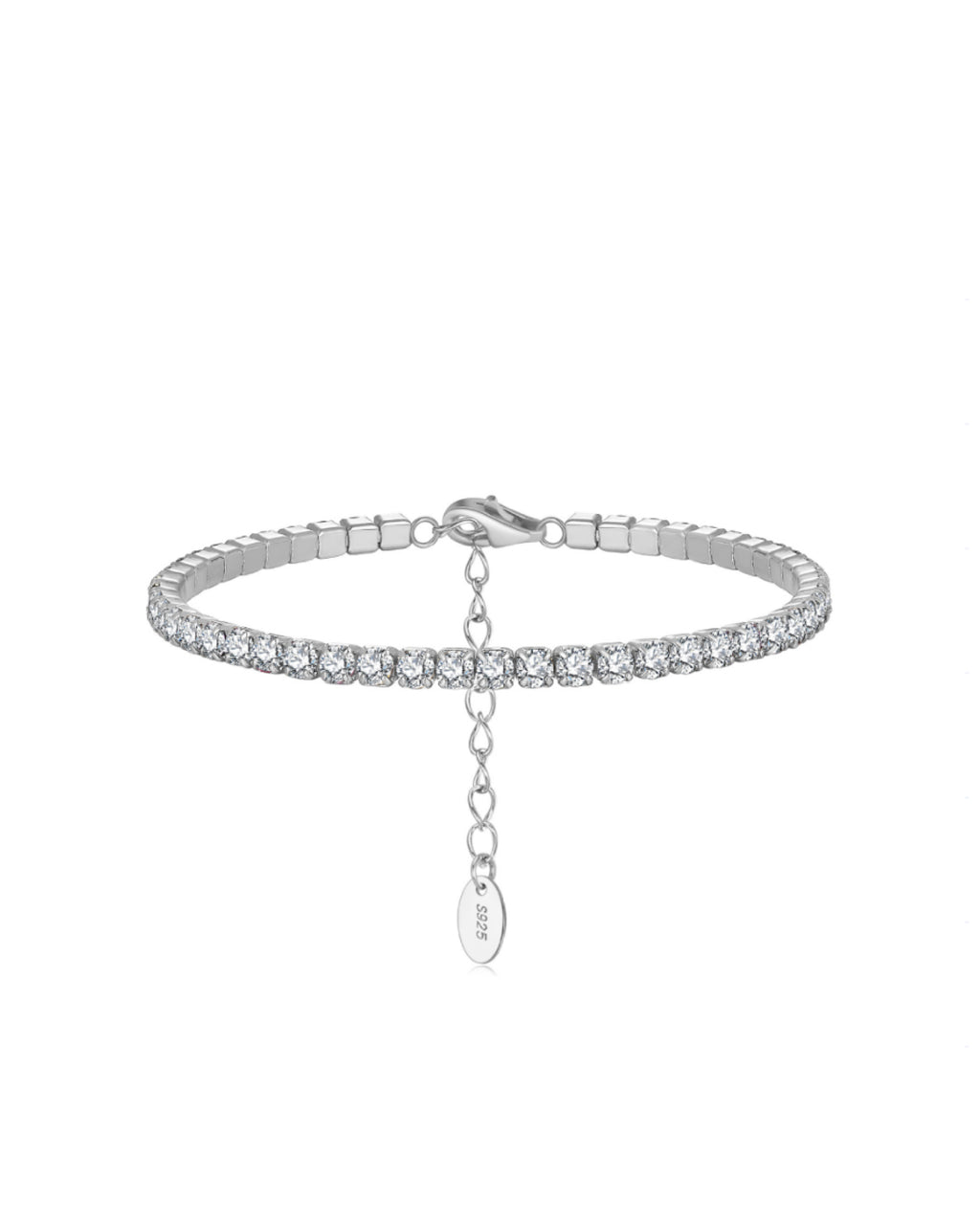 3MM Zircon Adjustable Bracelet