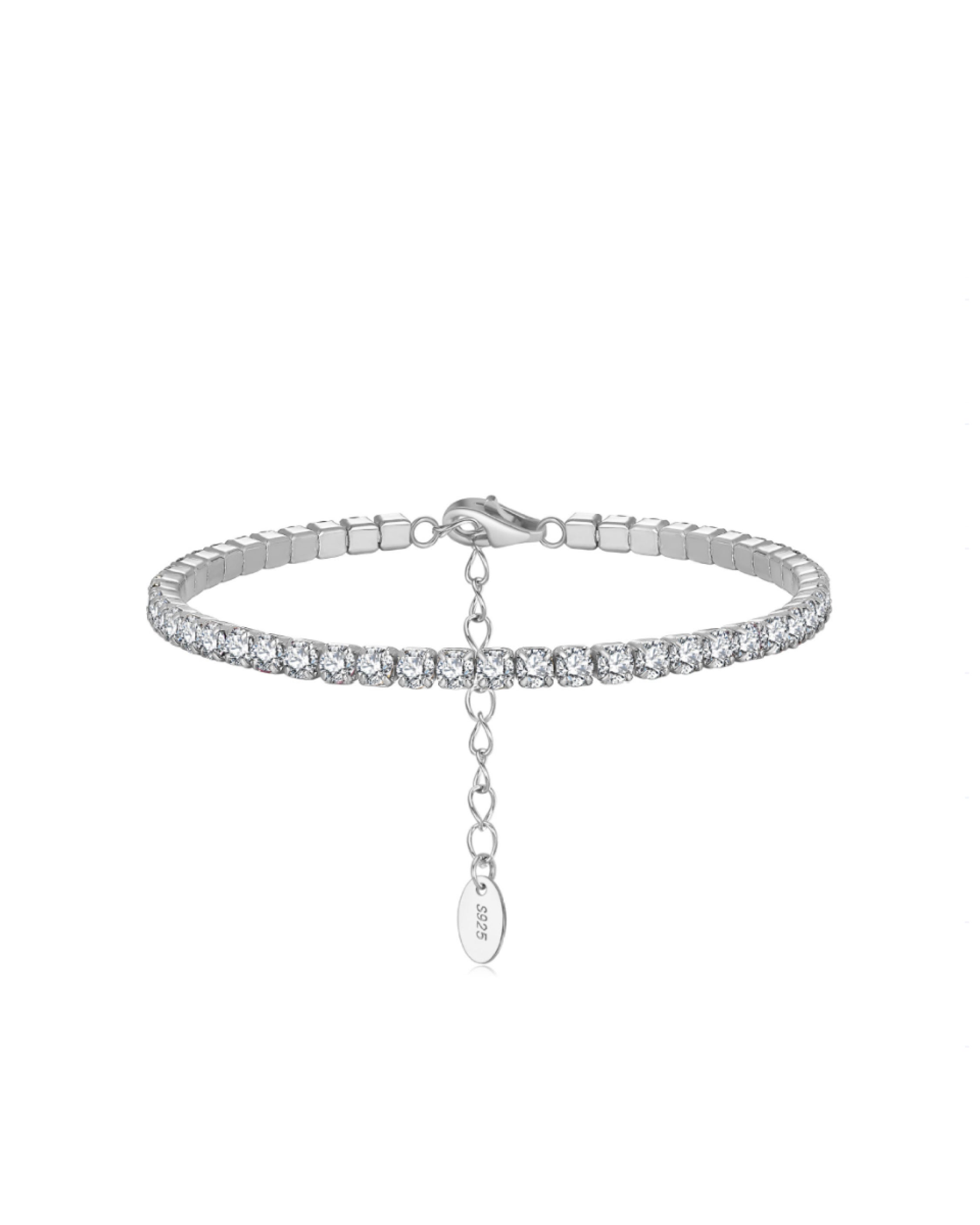 3MM Zircon Adjustable Bracelet