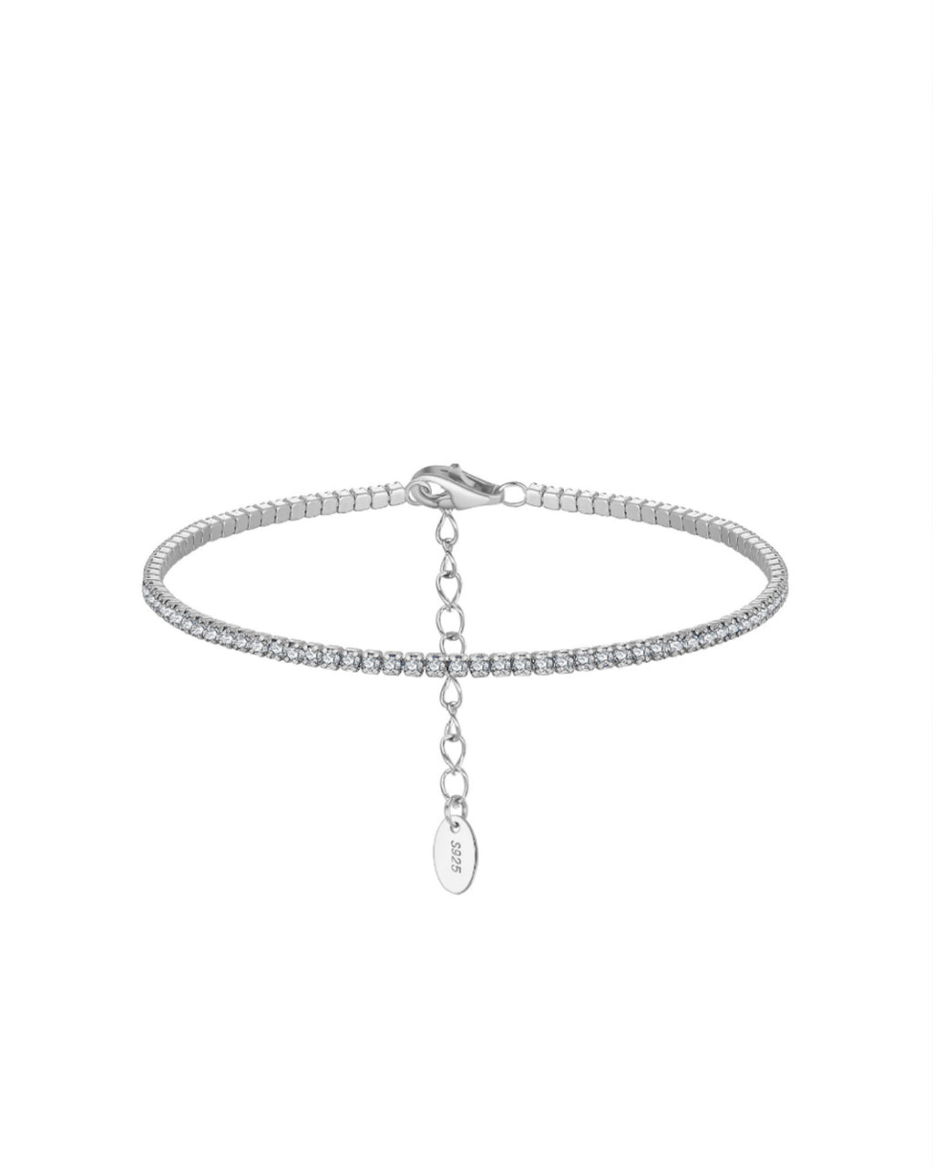 1.5MM Zircon Adjustable Bracelet