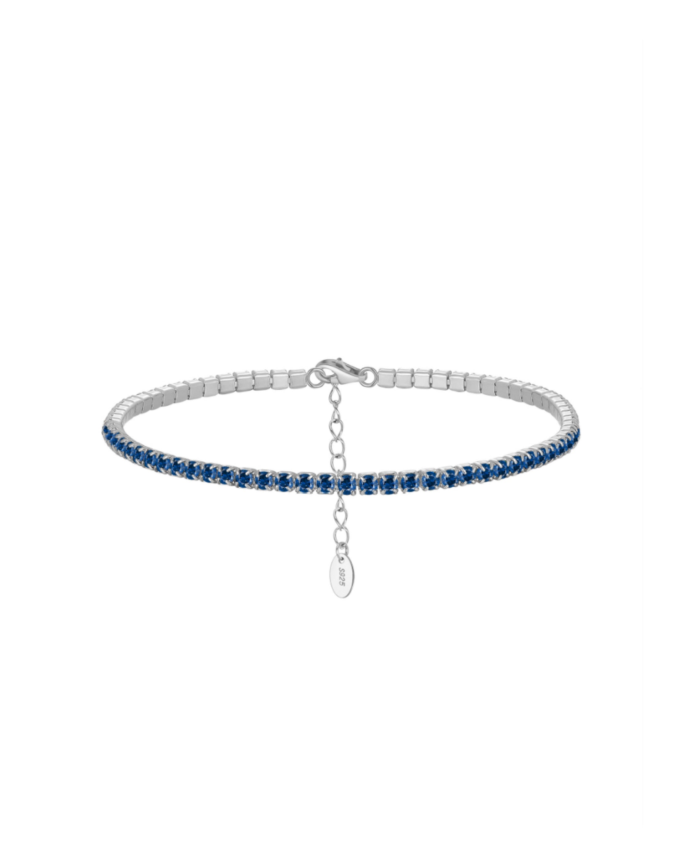 2MM Zircon Adjustable Bracelet