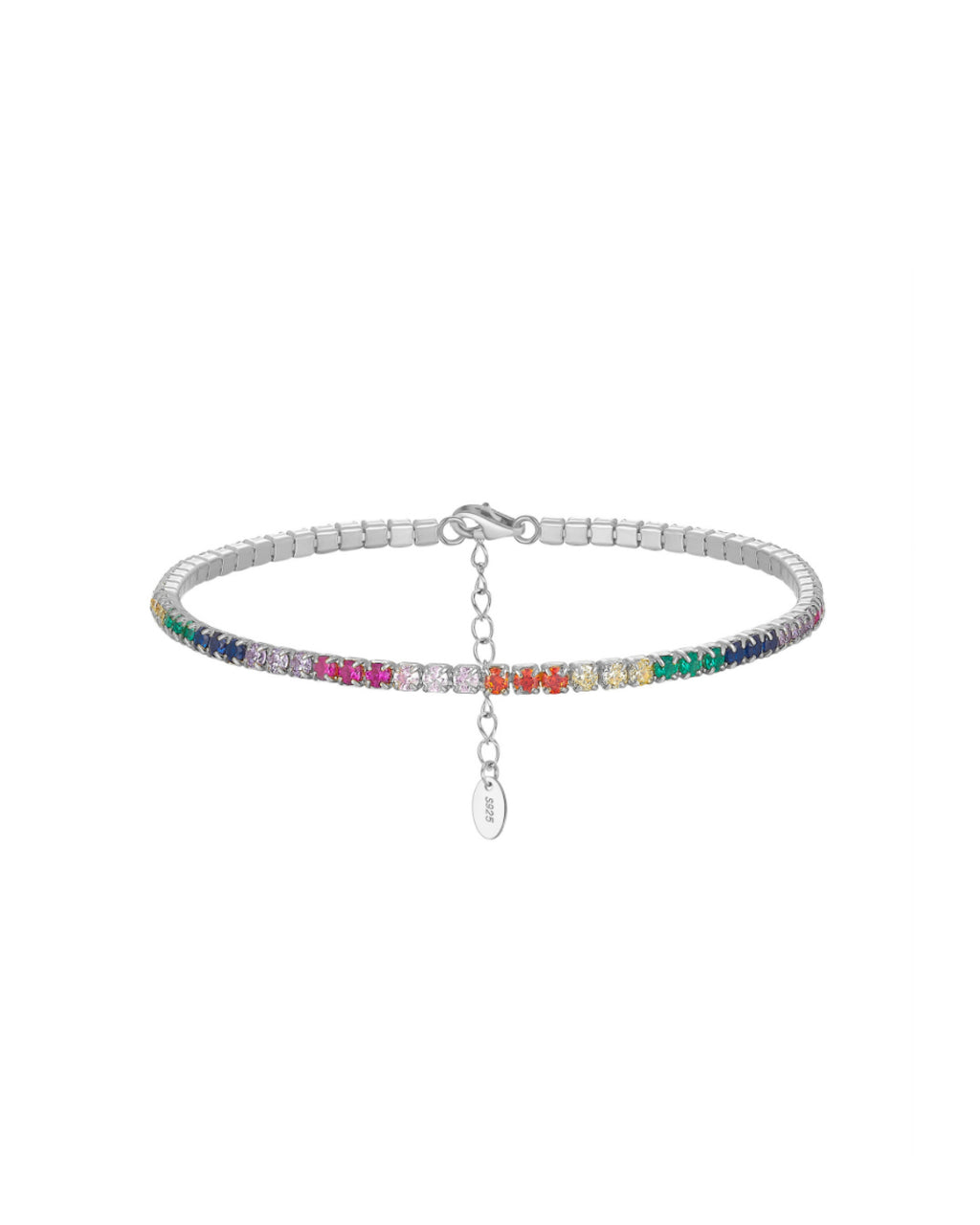 2MM Zircon Adjustable Bracelet