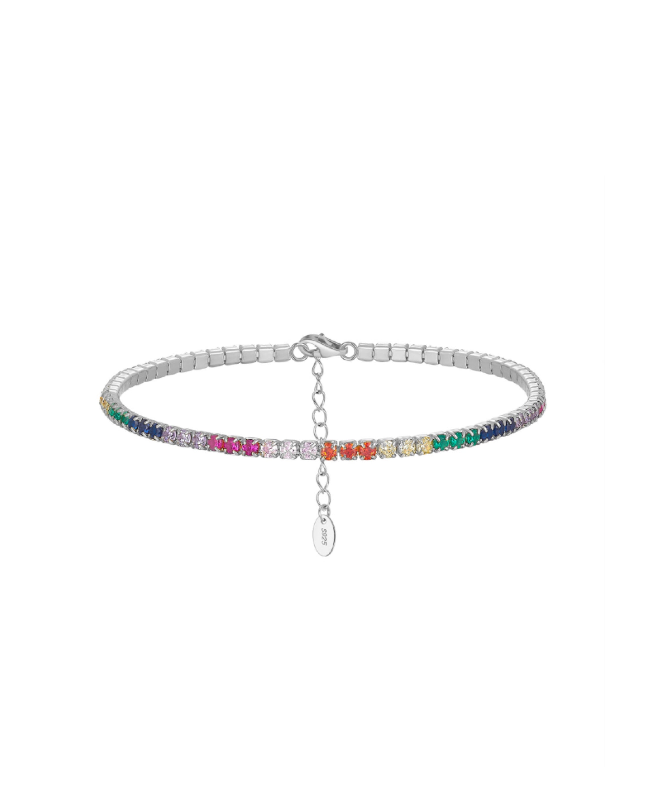 2MM Zircon Adjustable Bracelet