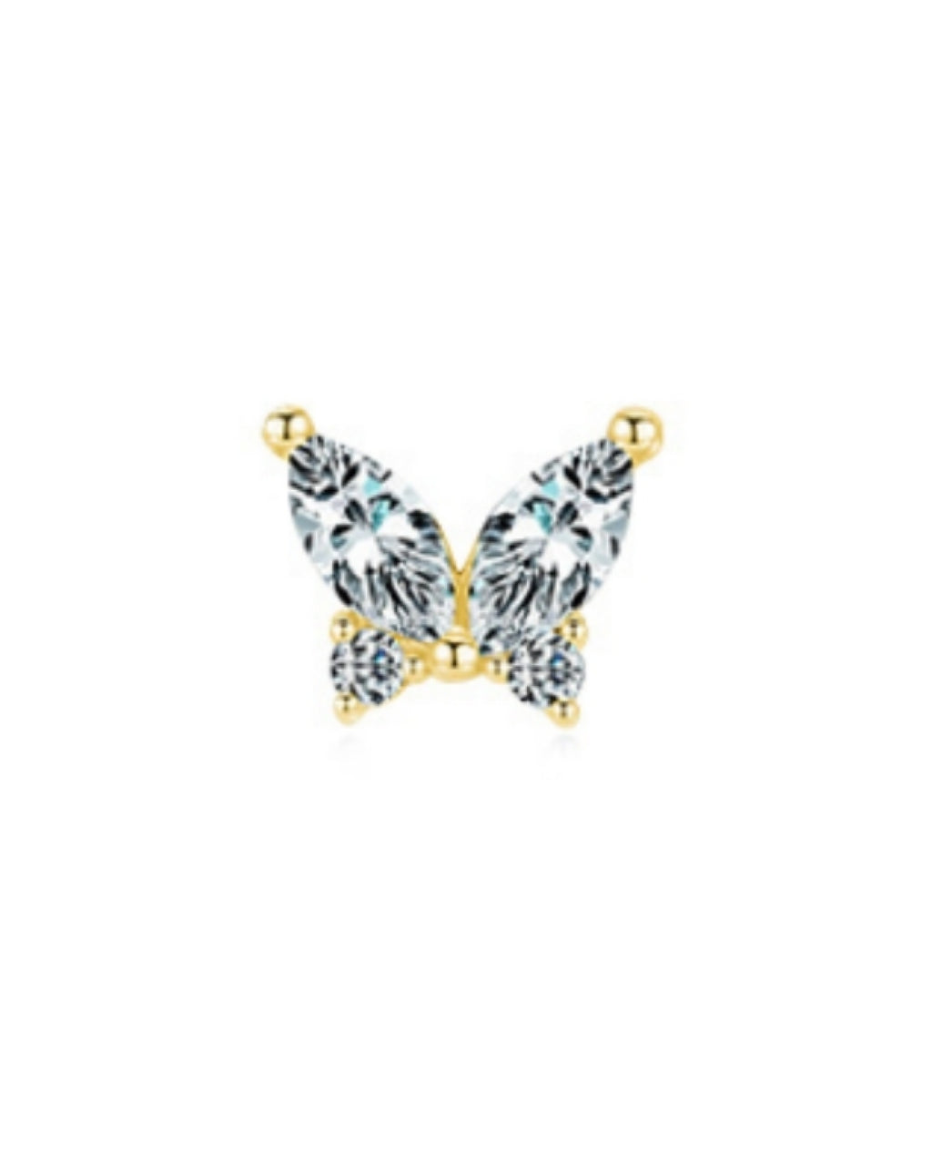 Butterfly Stud Earring