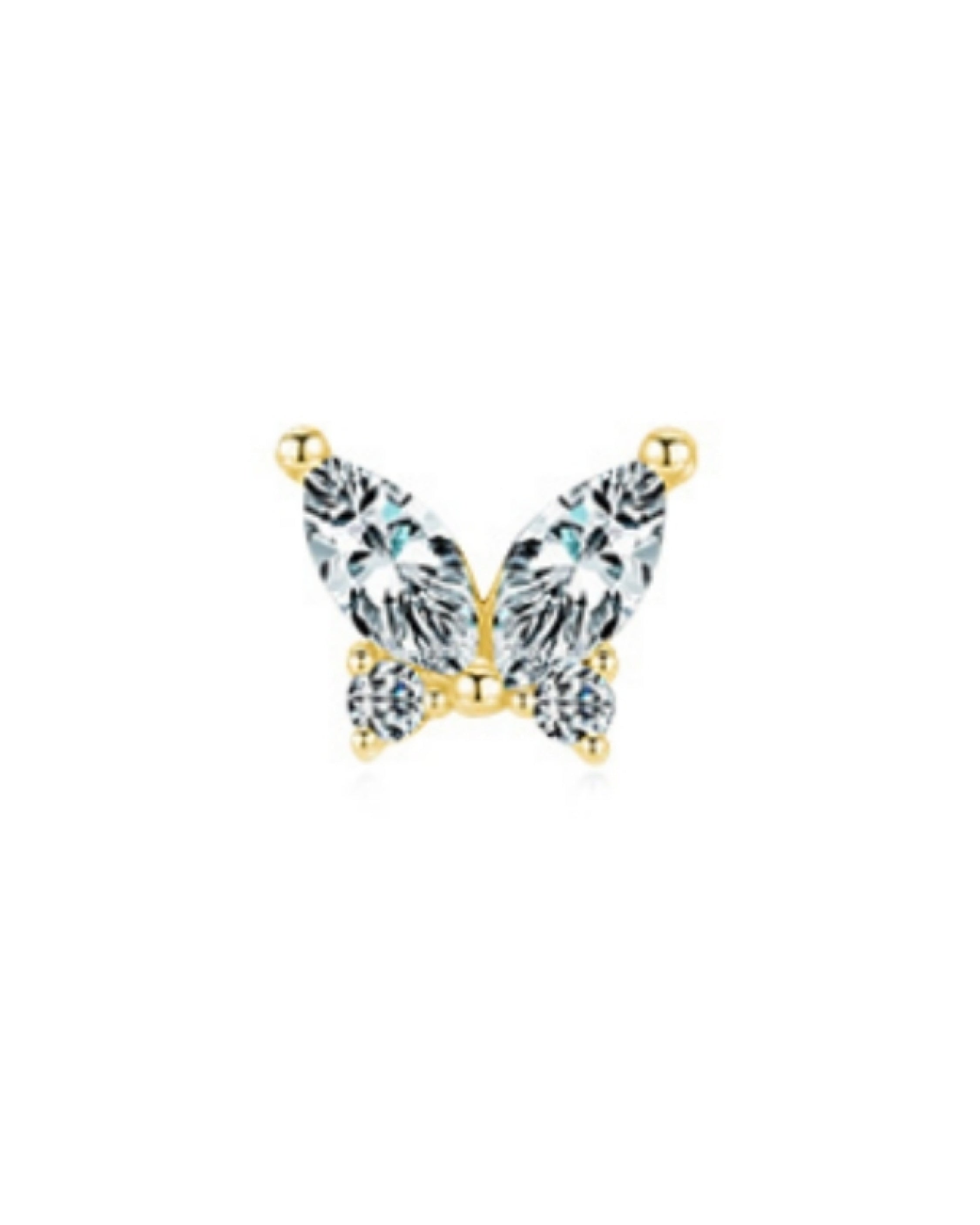 Butterfly Stud Earring