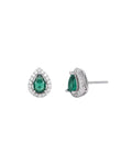 Emerald Pear Shape Earring