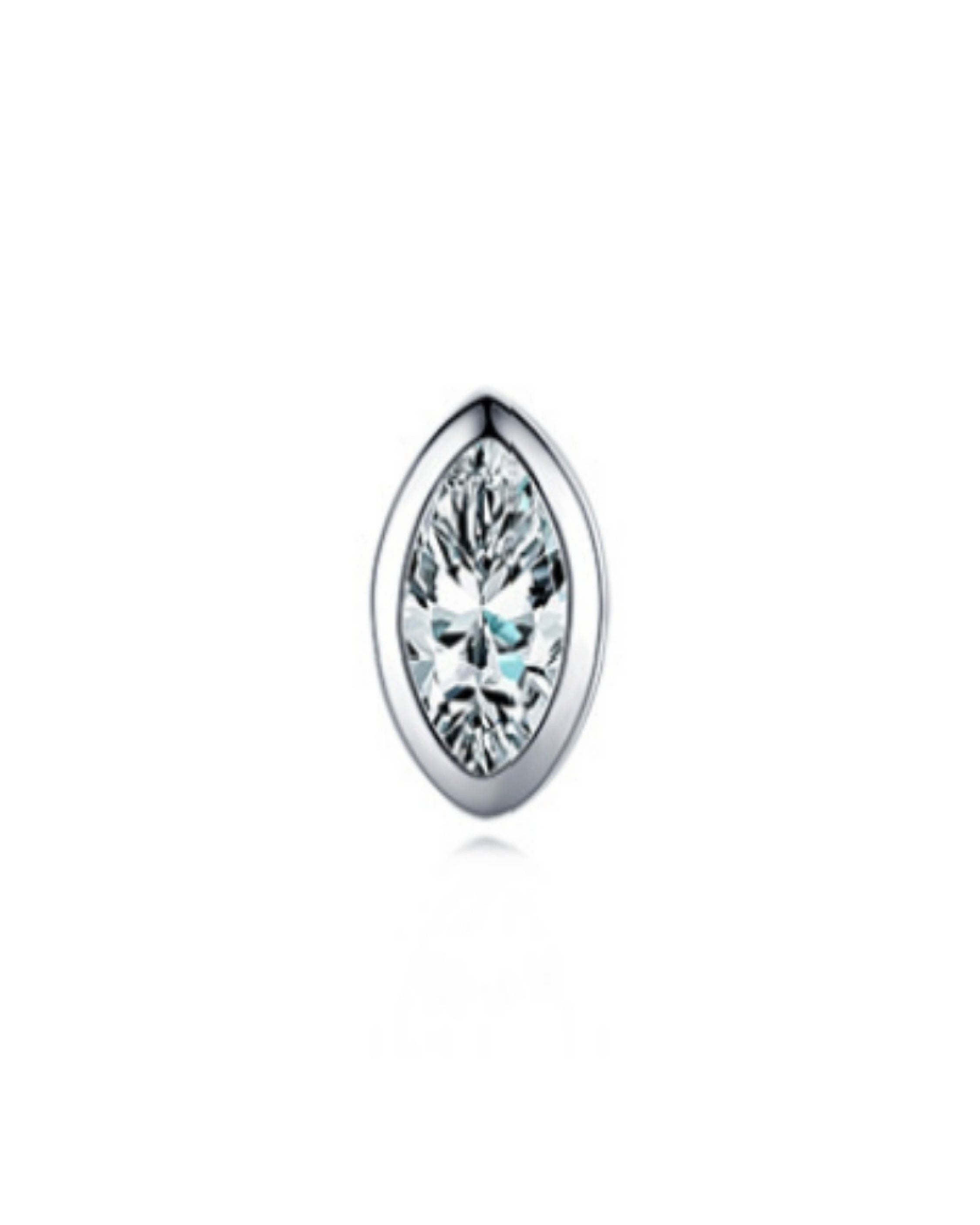 Marquise Stud Earring