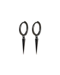 Black Spike Earring
