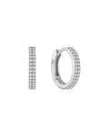 Crystal Hoop Earring