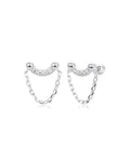 Single Chain Smile Earring