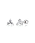 Trinity Threaded Earring