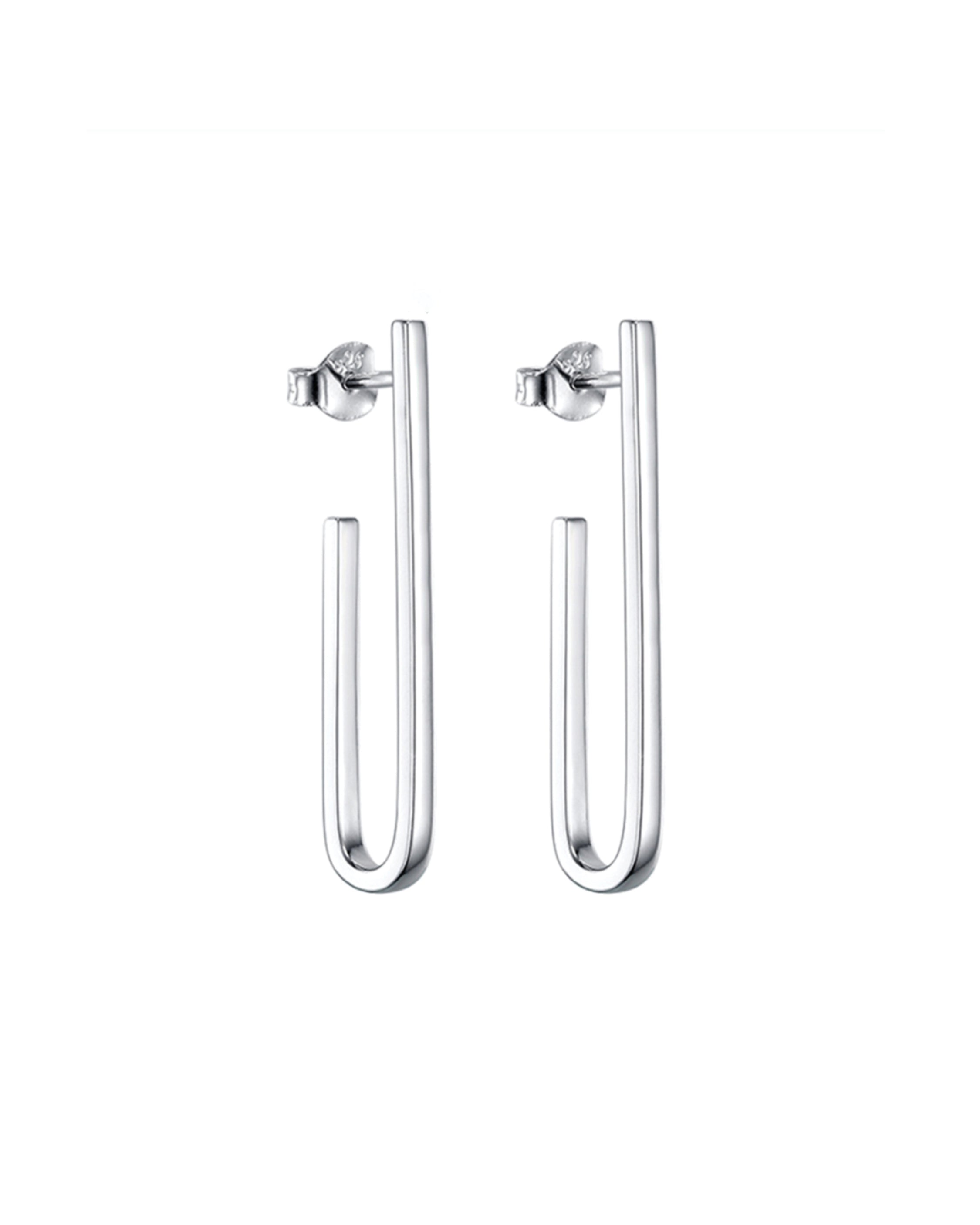 U-Bar Drop Earring
