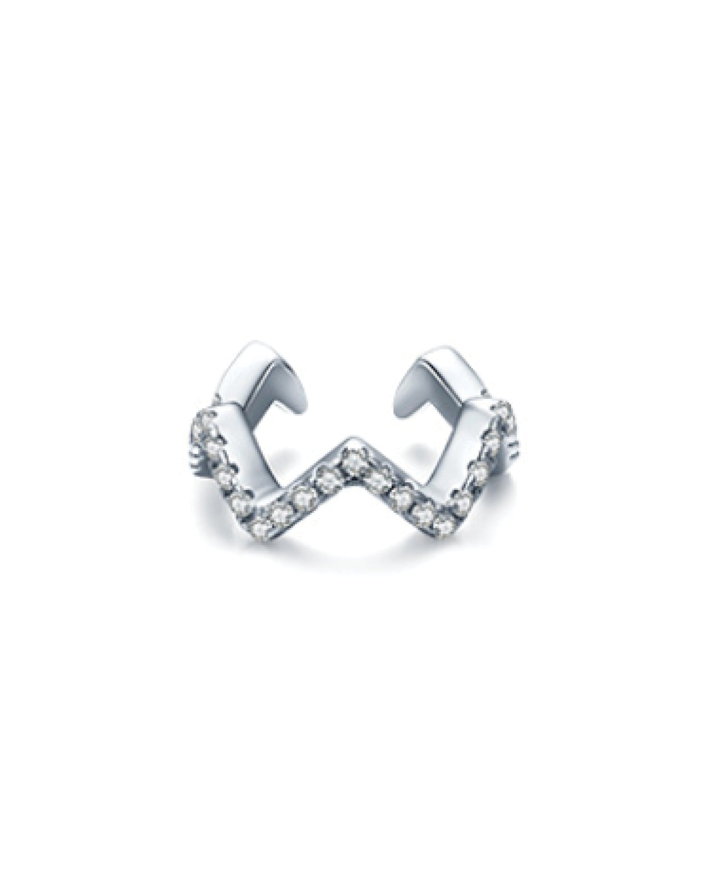 Zig Zag Cuff Earring