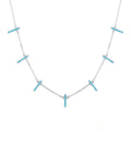 Turquoise Bar Necklace