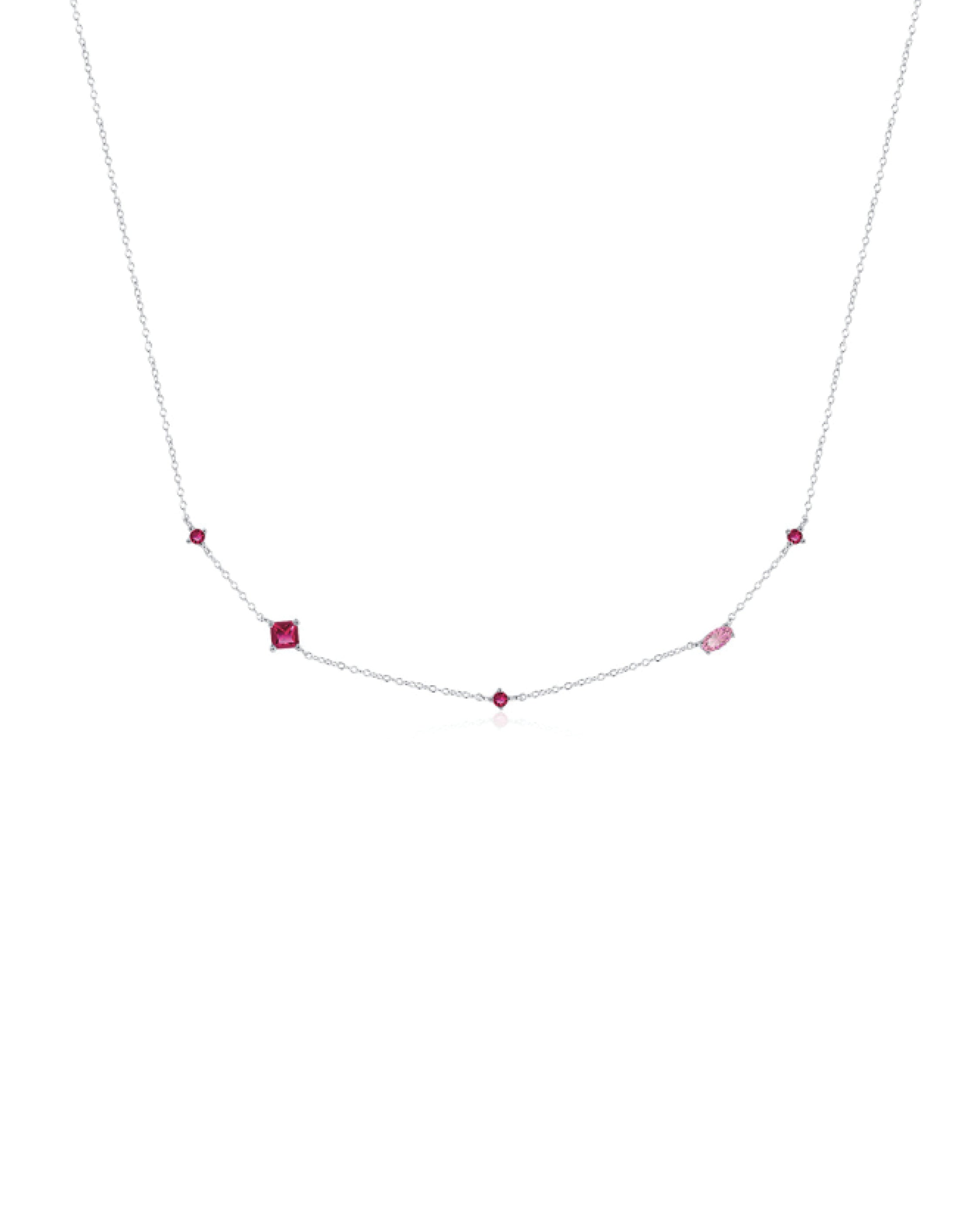 Geometric Crystal Necklace