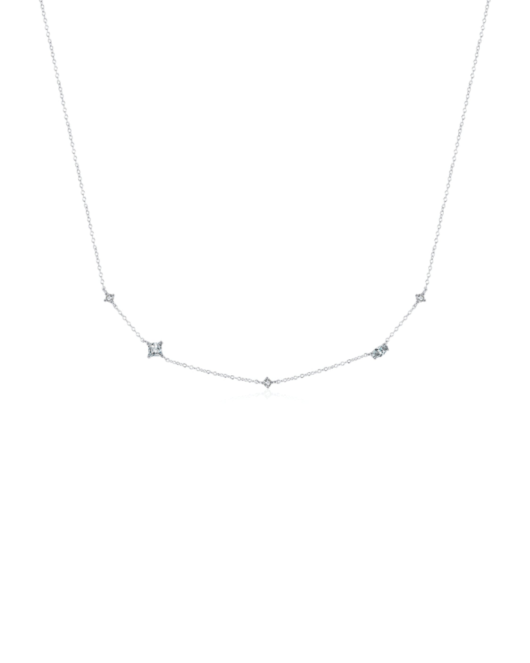 Geometric Crystal Necklace