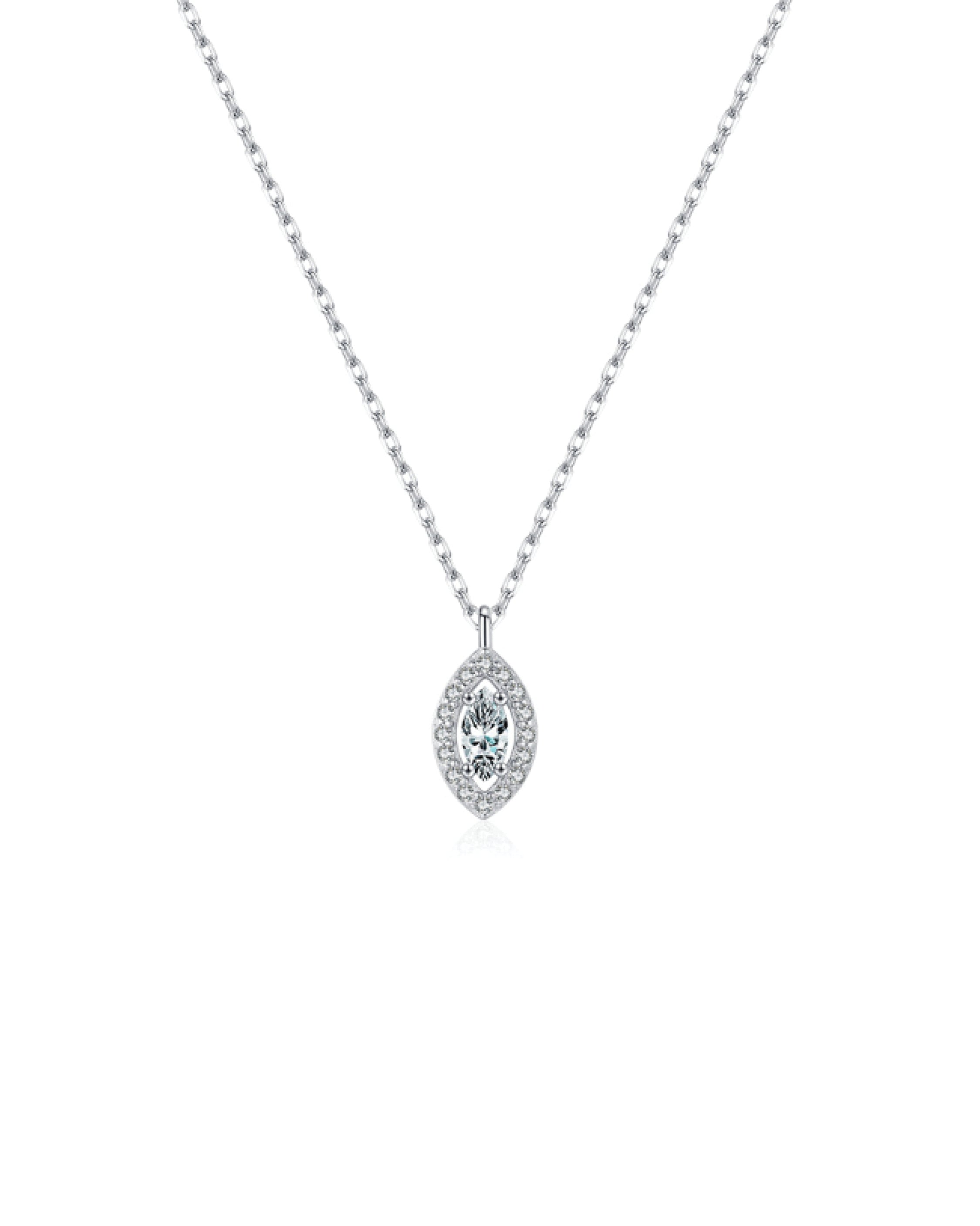 Marquise Pendant Necklace