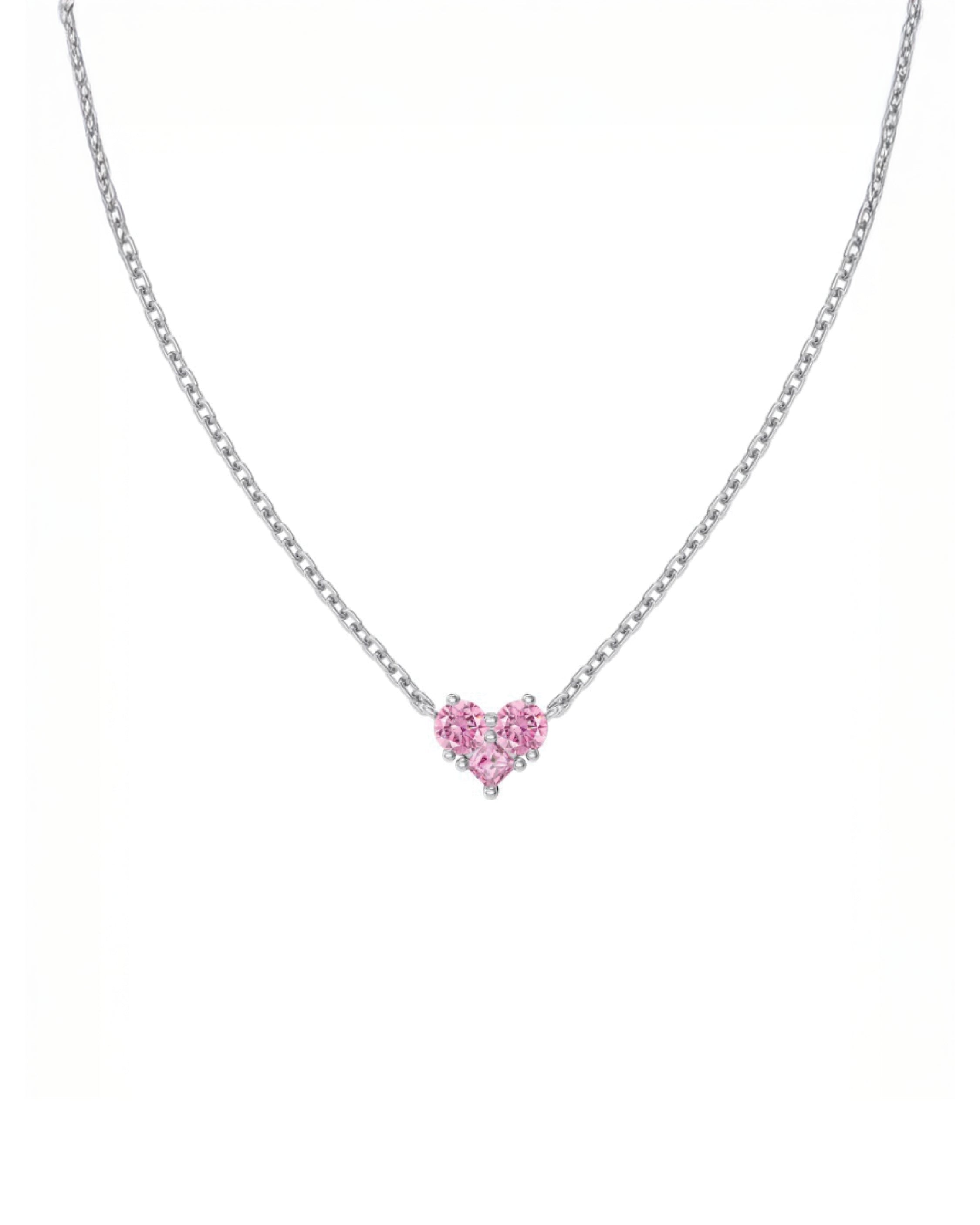Pink Heart Necklace
