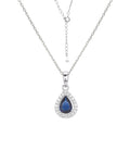 Pear Shaped Pendant Necklace