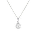 Pear Shaped Pendant Necklace