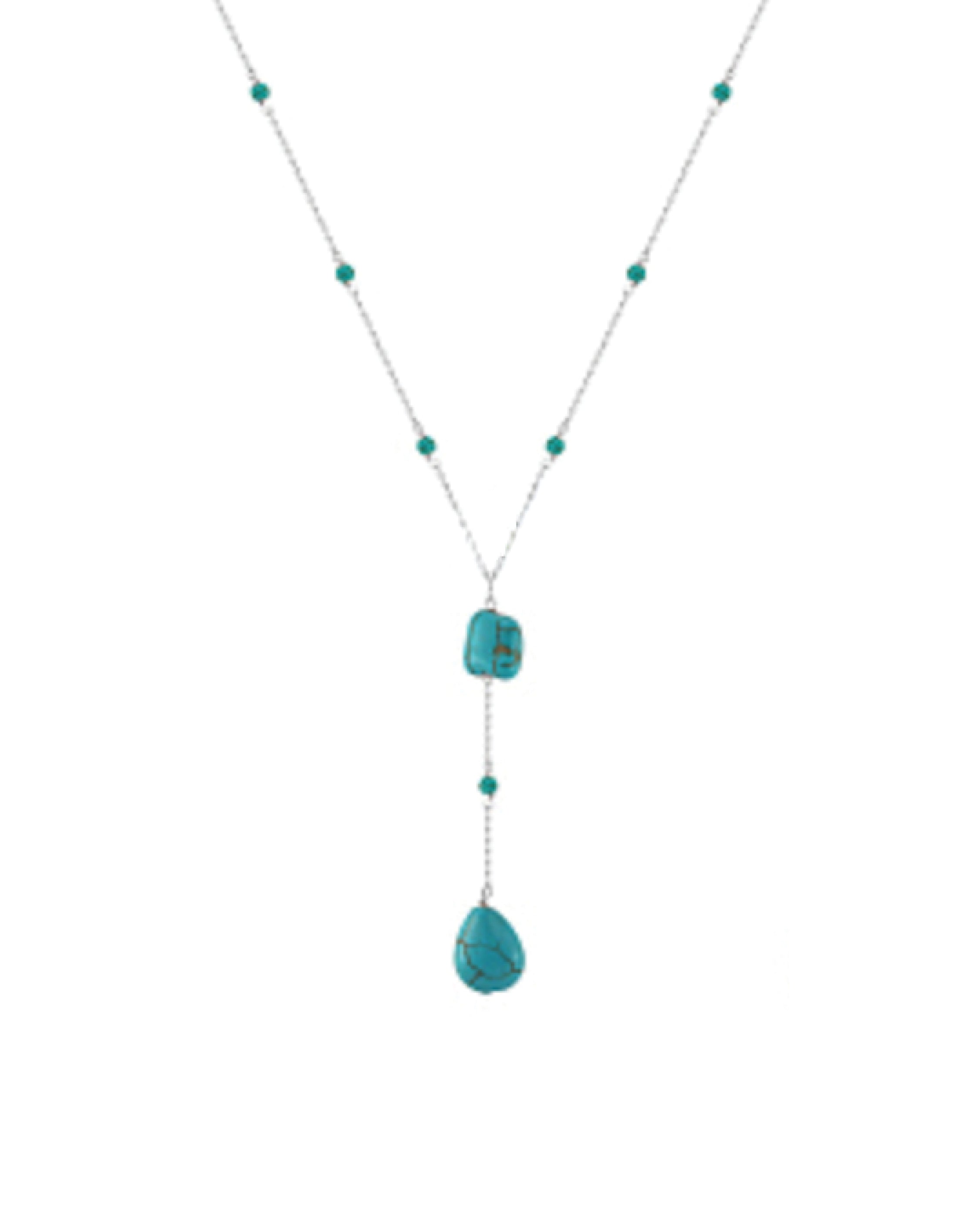 Turquoise Stone Necklace