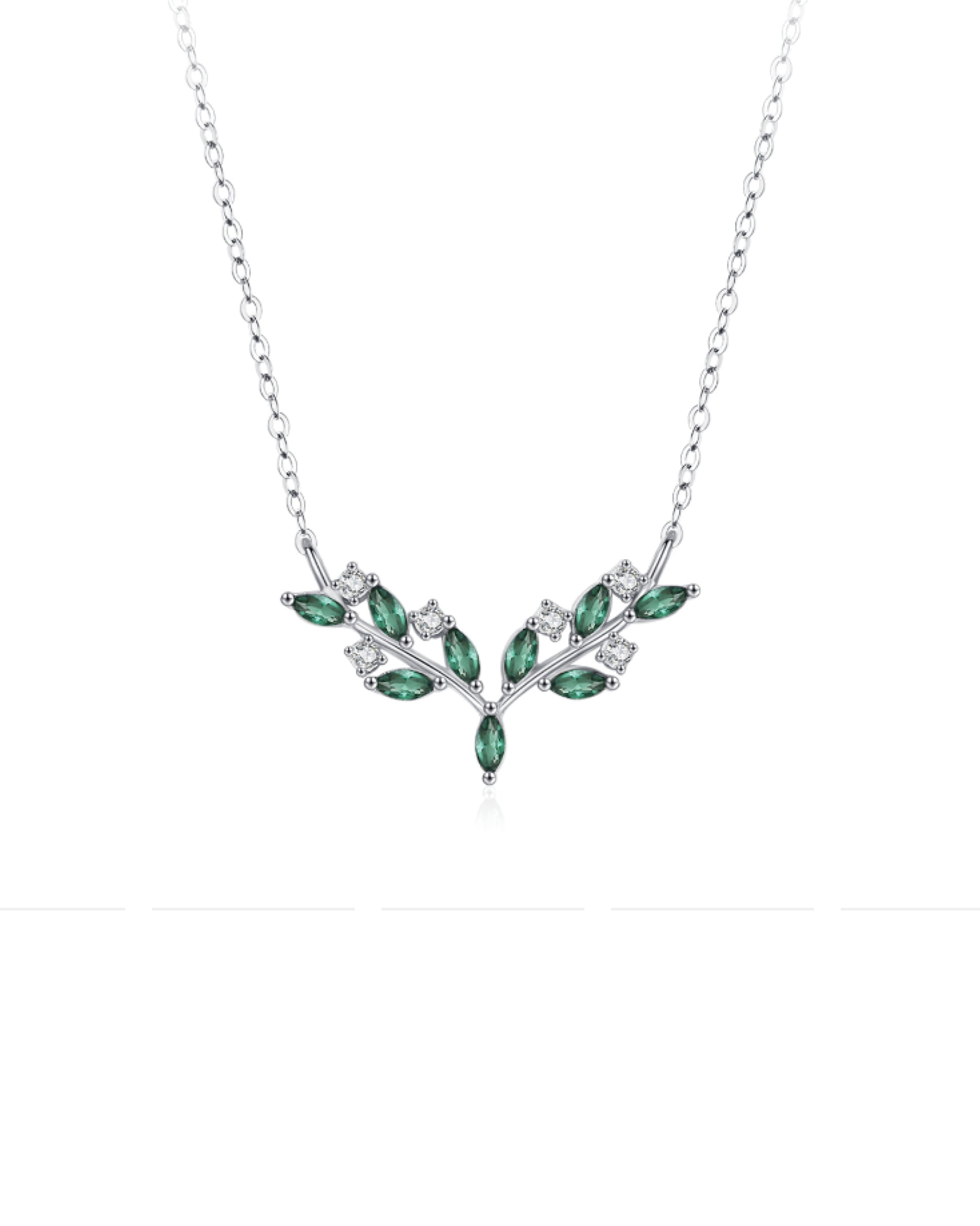 Y Zircon Necklace