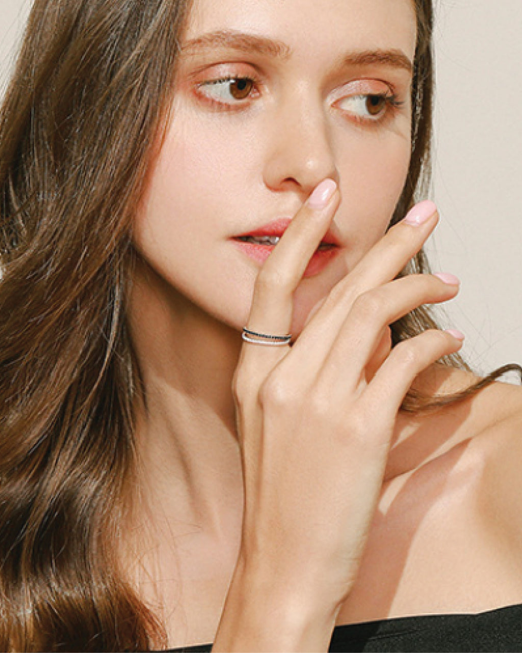 Stackable Zircon Ring