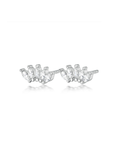 Marquise Ear climbers Stud Earring