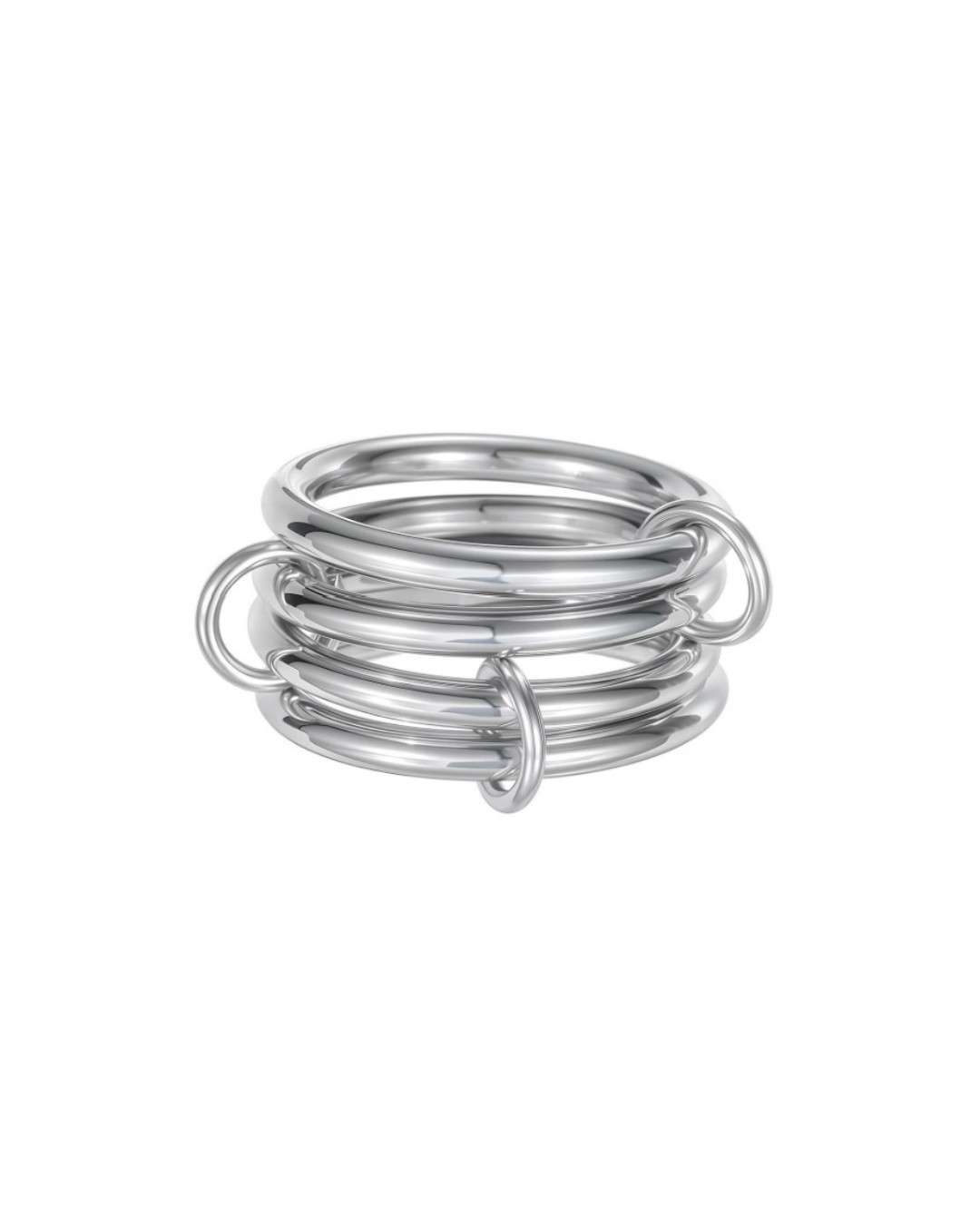 4 Band Interlocking ring