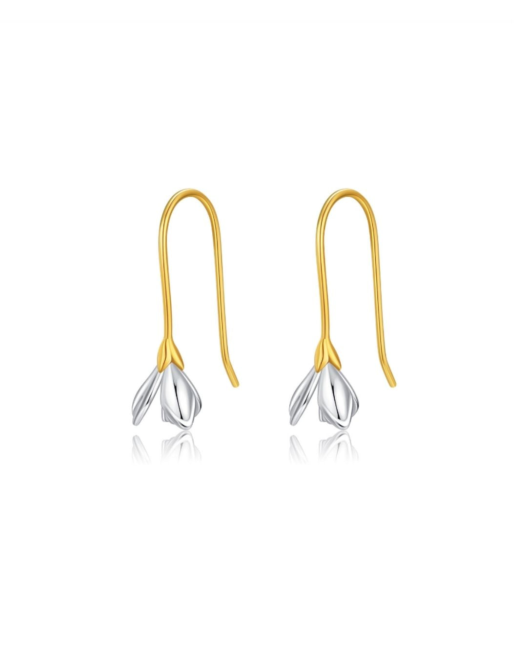 Magnolia Hook Earring