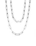 Paper Clip Chain Necklace