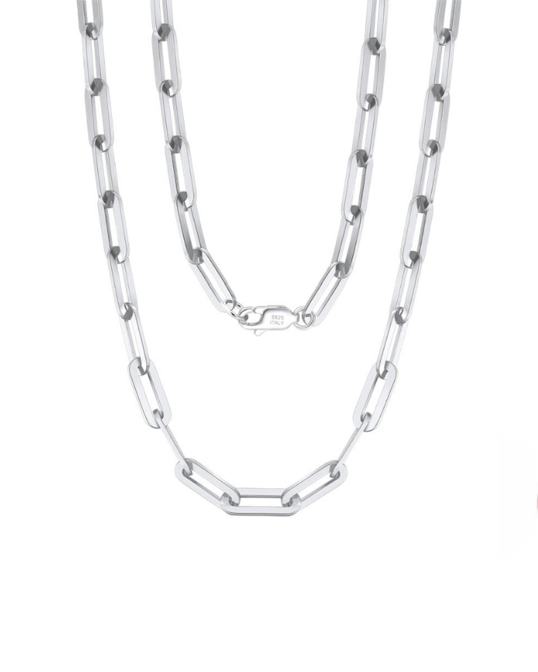 Paper Clip Chain Necklace