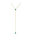 Small Teardrop Long Necklace