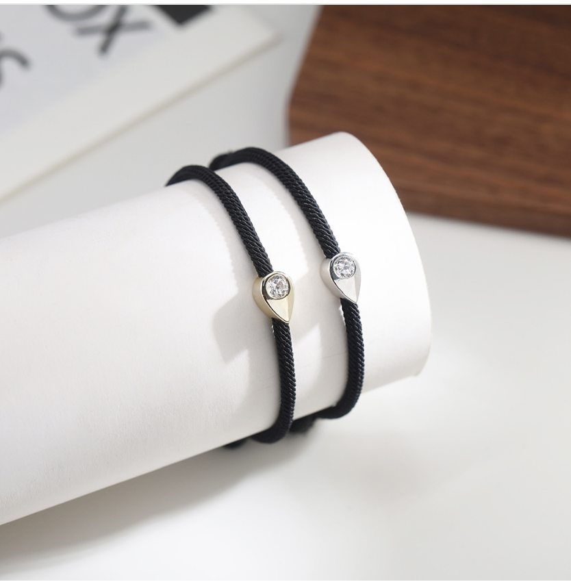 Teardrop Cord Bracelet