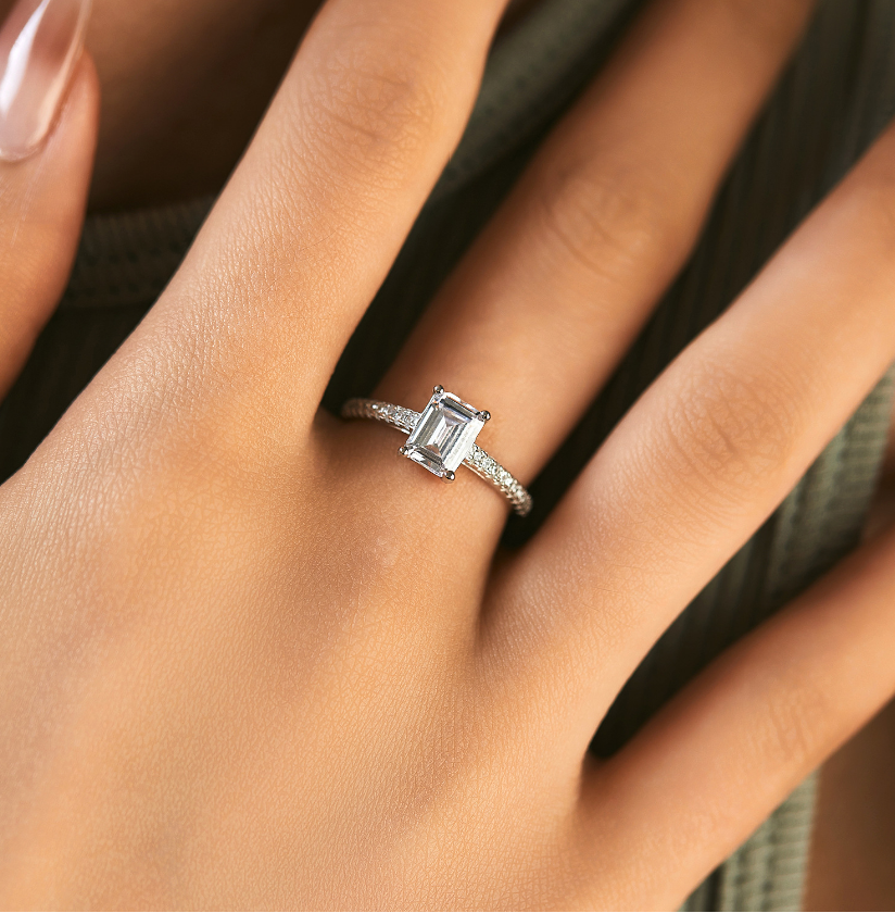 Baguette Cut Ring