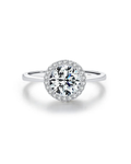Round Zircon Ring