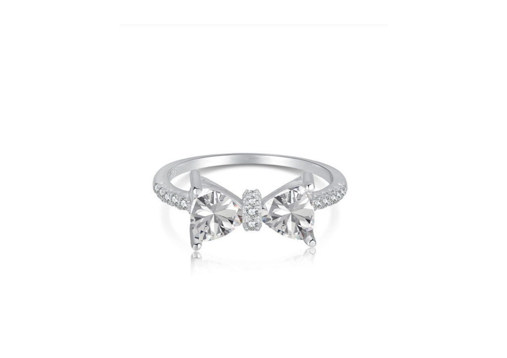 Crystal Bow Ring