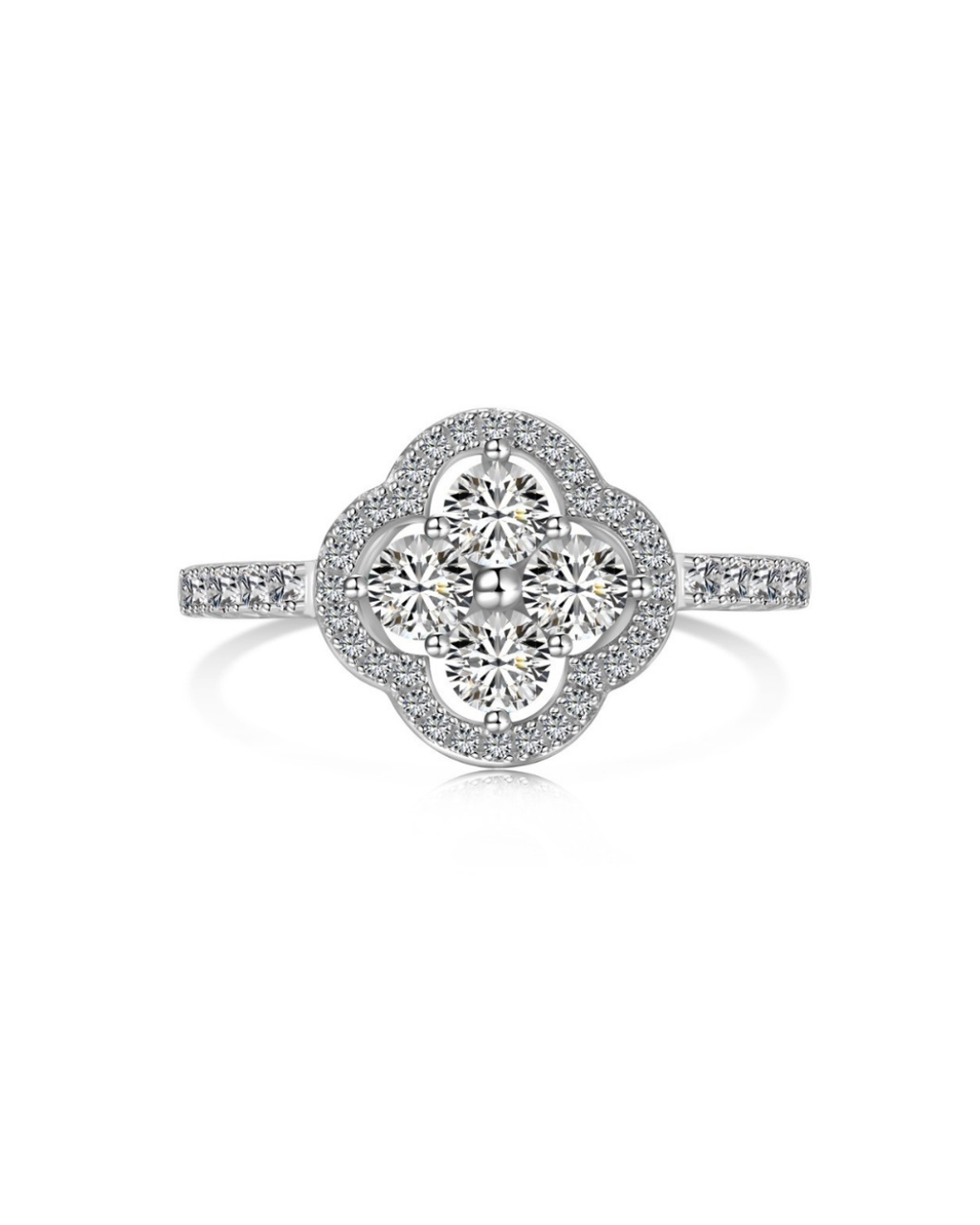 Four-Leaf Clover Ring