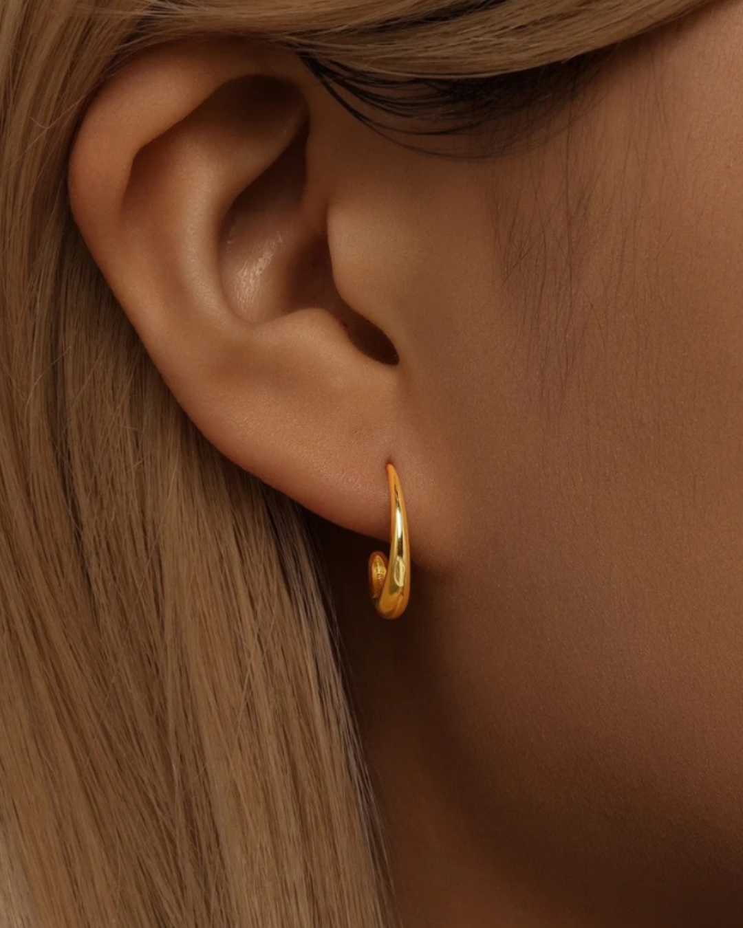 Moon Drop Earring