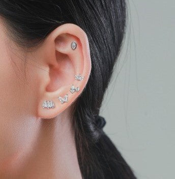 Butterfly Stud Earring