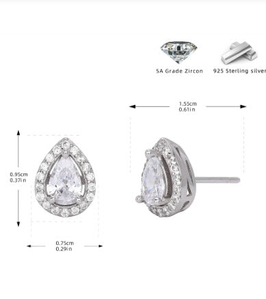 Pear Shape Earring