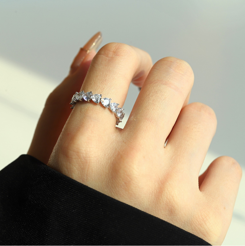 Mutli Hearts Ring